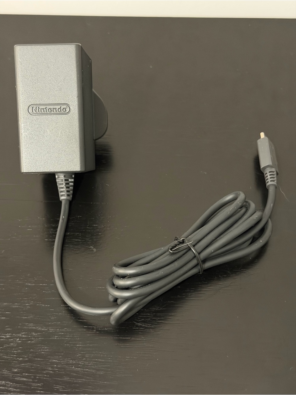 UK Nintendo Black AC Power Adapter with Cable for Nintendo Switch